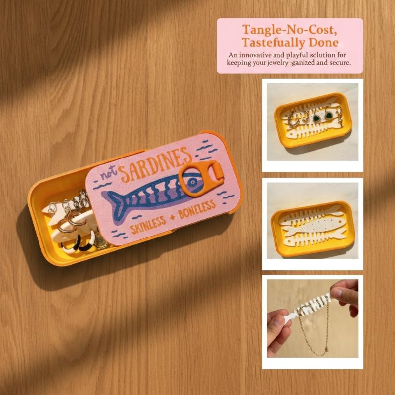 กล่องเครื่องประดับรูปกระป๋องปล - Tin Container Lid บทวิจารณ์และราคา