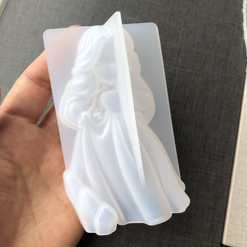 3D น่ารักเจ้าหญิงซิลิโคนเทียนแ - Candle Making Tutorial บทวิจารณ์และราคา