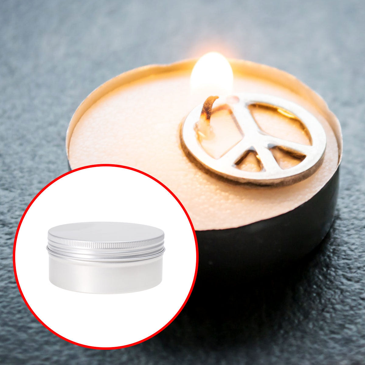 10 ชิ้น กล่องอลูมิเนียมมีเกลีย - Tin Container Lid บทวิจารณ์และราคา