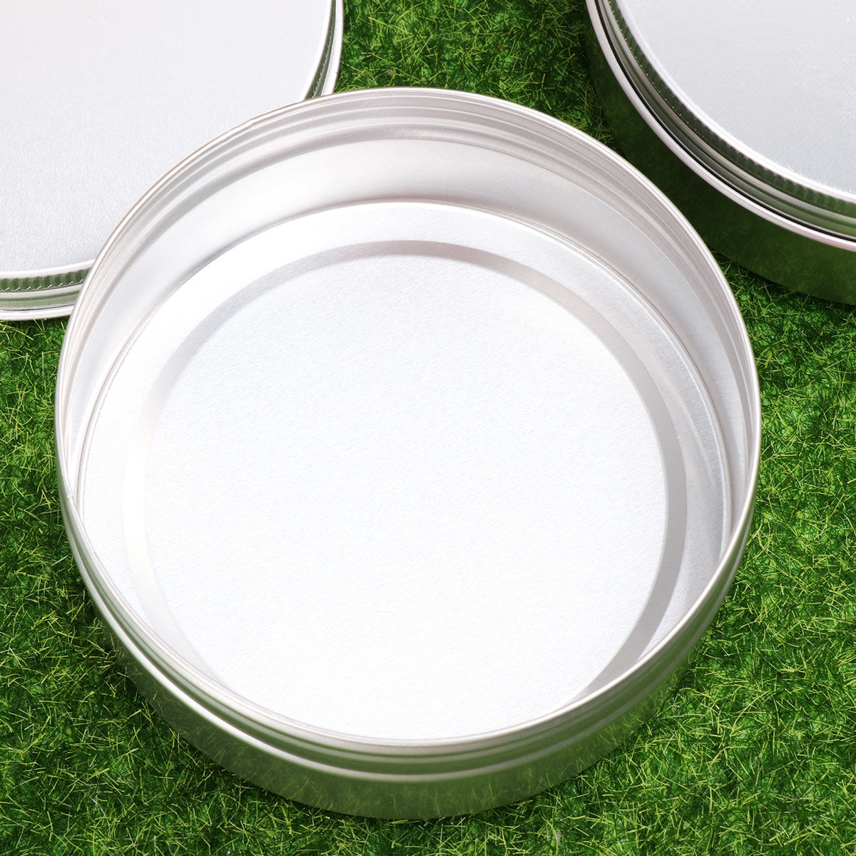 10 ชิ้น กล่องอลูมิเนียมมีเกลีย - Tin Container Lid บทวิจารณ์และราคา
