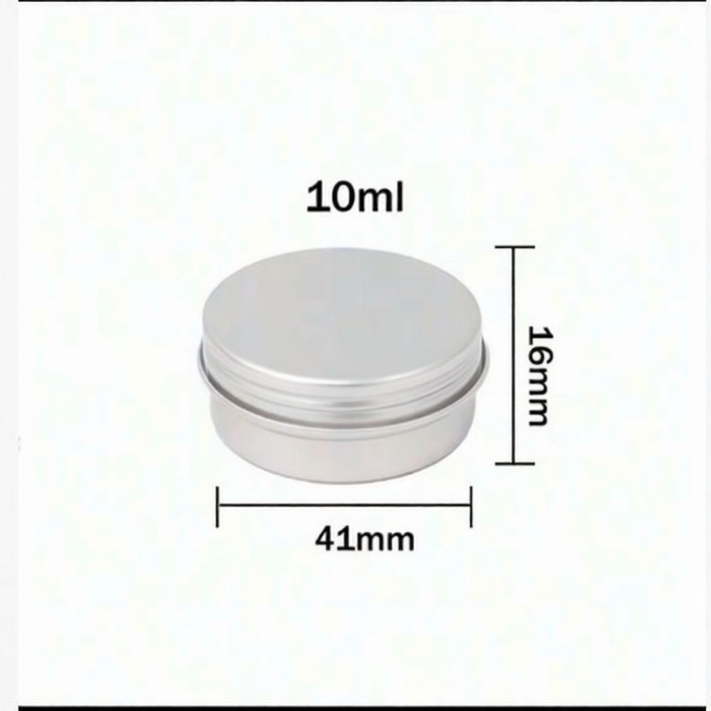 กระปุกครีมโลหะทรงกลม ทำจากอะลู - Tin Container Lid บทวิจารณ์และราคา