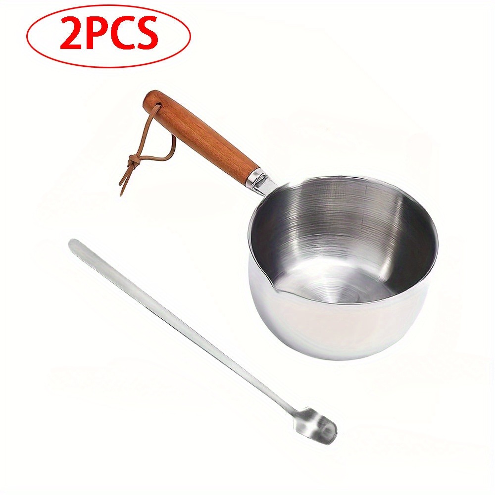 2 ชิ้น/ชุด หม้อหลอมขี้ผึ้งด้าม - Candle Making Jug บทวิจารณ์และราคา
