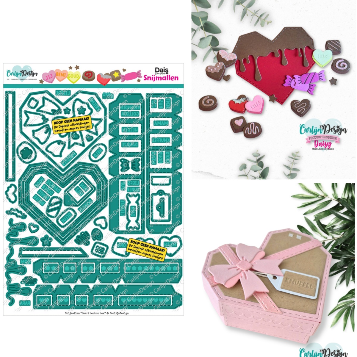 กล่องขนมรูปหัวใจ ยูนิคอร์น ช็อ - Candle Making And Perfume บทวิจารณ์และราคา
