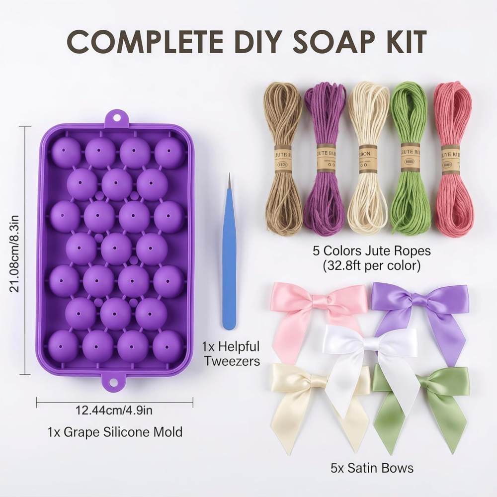 แม่พิมพ์สบู่รูปผลไม้เกรปฟรุต อ - Candle Making Kits บทวิจารณ์และราคา